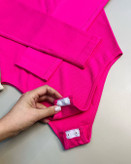 بادی ورق بزن جلو زیپدار زنانه سایز S/M/L